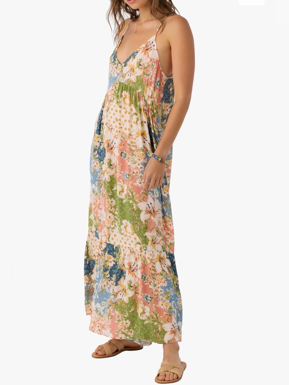 Anica Lua Floral Maxi Dress
